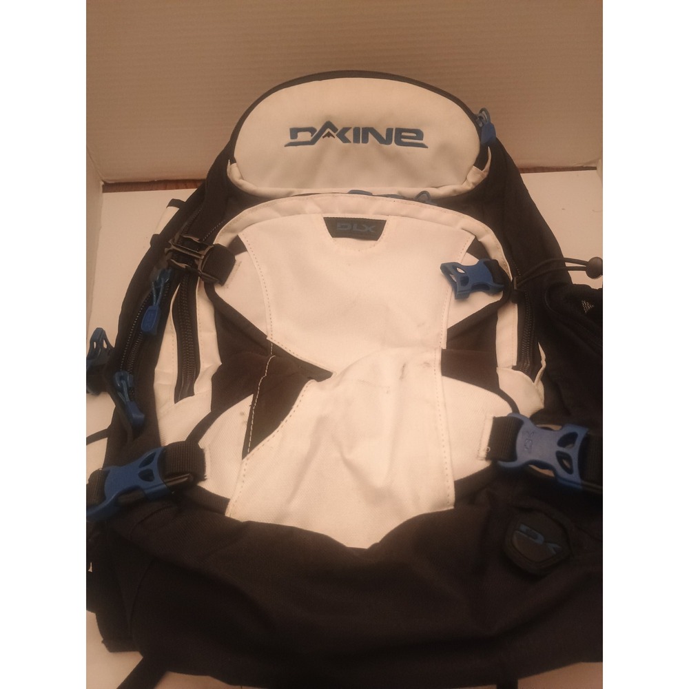Dakine DLX Pro Backpack Blue/Black/White Trail Pack Snowboard Backpack
